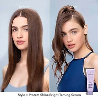 Style + Protect | ***Shine Bright . Taming Serum