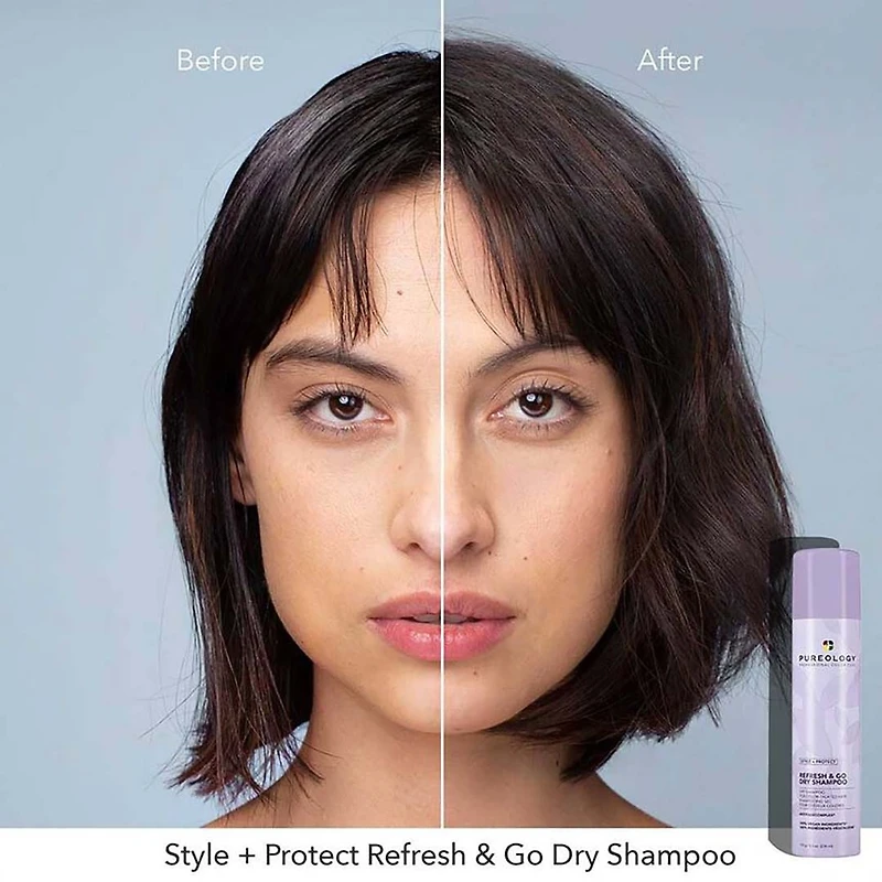 Style + Protect | Refresh & Go . Dry Shampoo