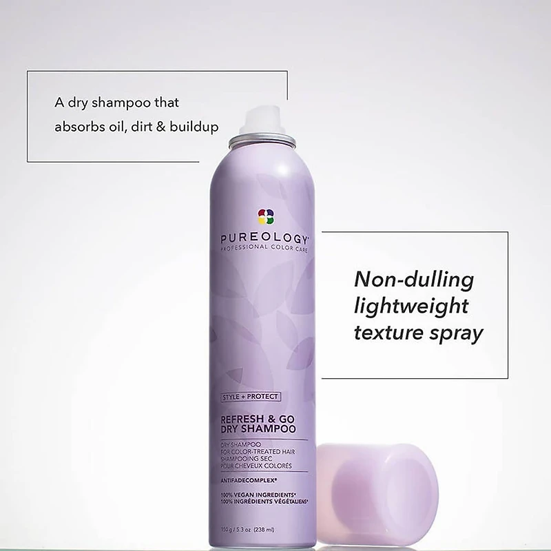 Style + Protect | Refresh & Go . Dry Shampoo
