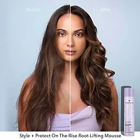 Style + Protect | On The Rise . Root-Lifting Mousse