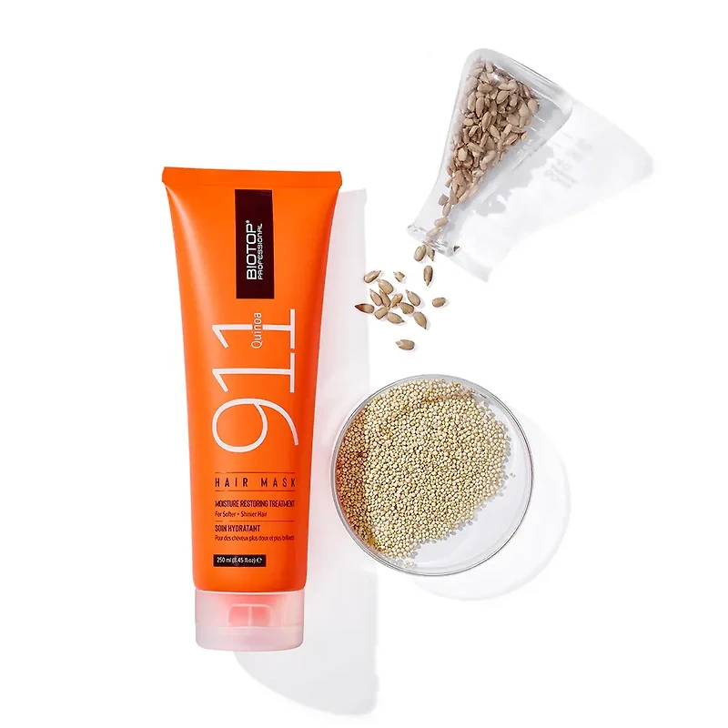 BIOTOP - 911 QUINOA | HAIR MASK Moisture Restoring Treatment / Soin Hydratant
