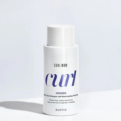Curl | Hooked | Root Fixation Shampoo – Gentle cleanse that helps anchor curl definition at the roots