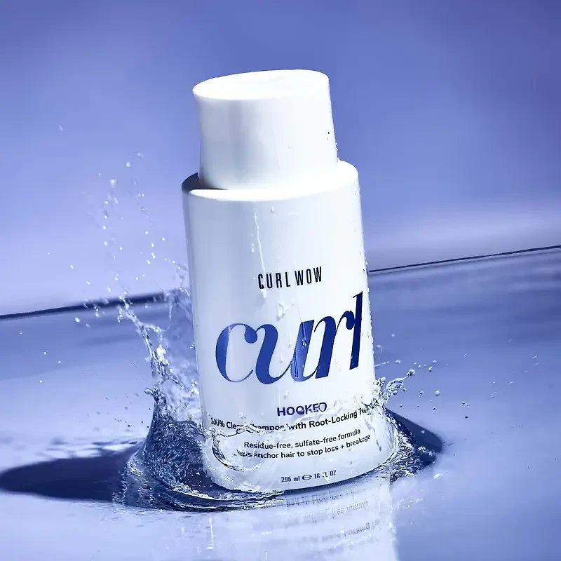 Curl | Hooked | Shampooing Fixation des Racines – Nettoie en douceur et aide à ancrer les boucles dès la racine