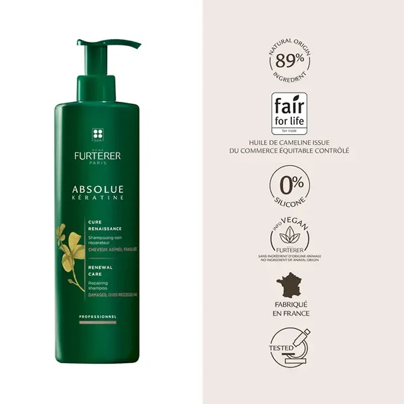 ABSOLUE KERATINE Repairing Shampoo