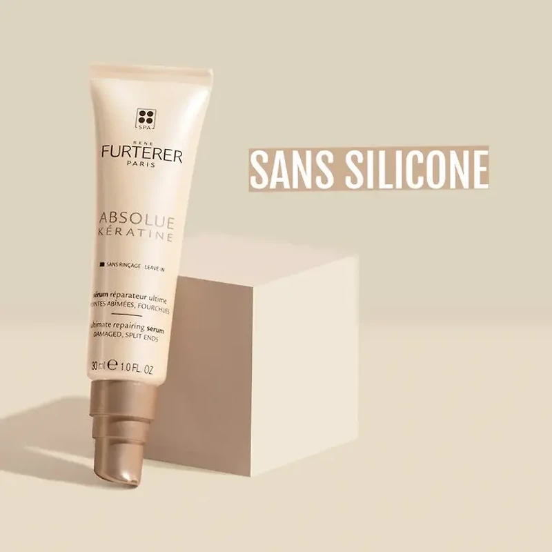 RENÉ FURTERER - ABSOLUE KERATINE | Leave-in Ultimate Repairing Serum / Sérum Réparateur Ultime Sans Rinçage (30ml/1oz)