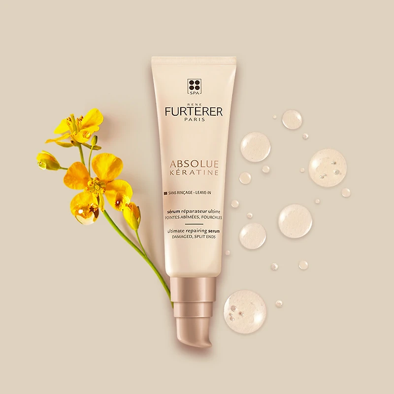 RENÉ FURTERER - ABSOLUE KERATINE | Leave-in Ultimate Repairing Serum / Sérum Réparateur Ultime Sans Rinçage (30ml/1oz)