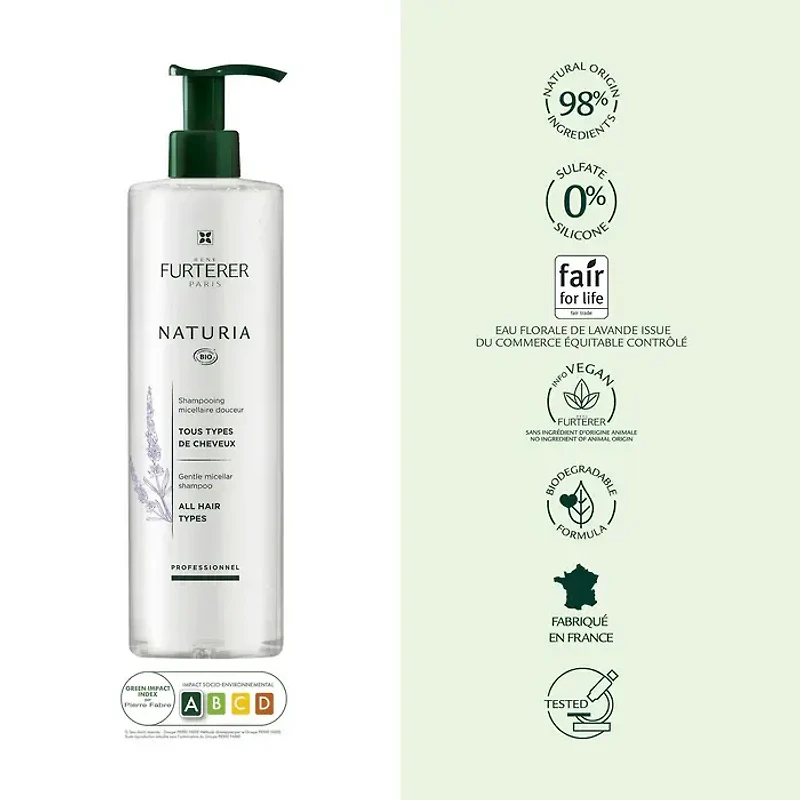 RENÉ FURTERER - NATURIA Shampooing Micellaire Douceur