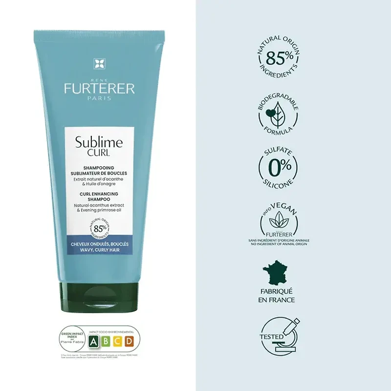 SUBLIME CURL Activating Shampoo
