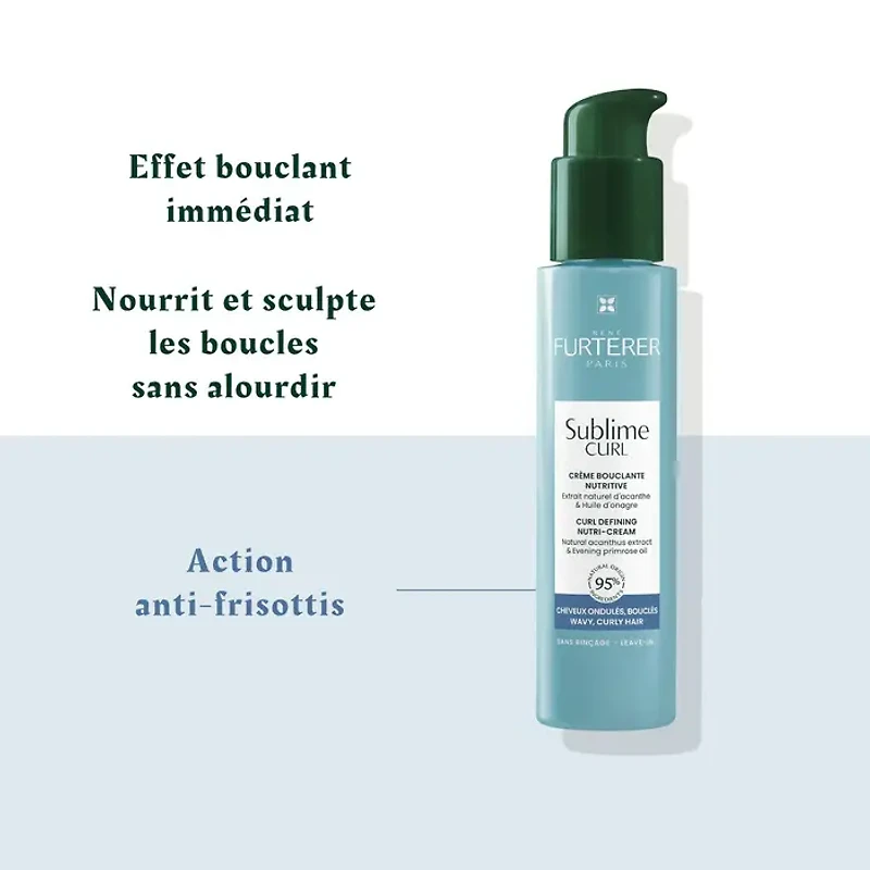 RENÉ FURTERER - SUBLIME . CURL | Curl Defining Nutri-Cream / Crème Bouclante Nutritive (100ml/3.4oz)