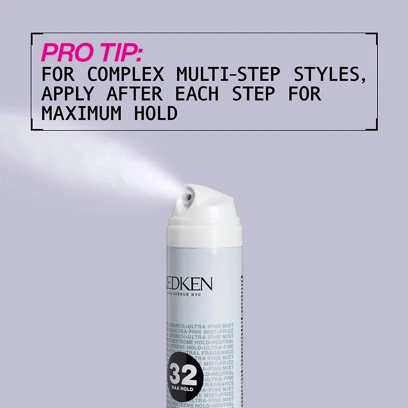 Styling | Triple Pure 32 | Max Hold Hairspray 256g