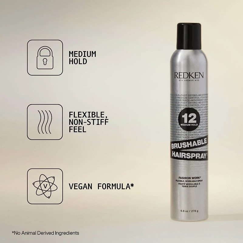 Styling | Fashion Work 12 | Brushable Hairspray 278g