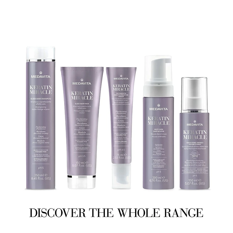 Keratin Miracle | Spray Thermoprotecteur Lissant 150 ml