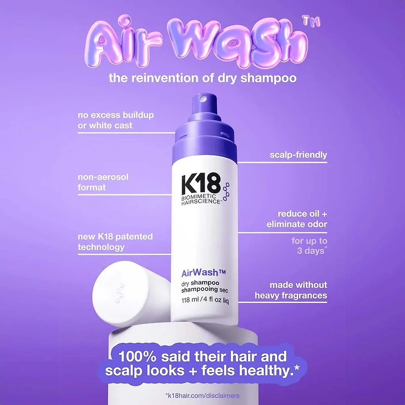 AirWash | Dry Shampoo 118ml (4 oz)