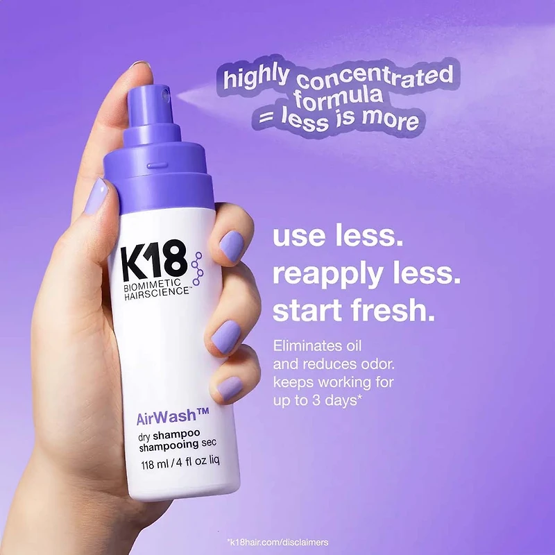 AirWash | Dry Shampoo 118ml (4 oz)