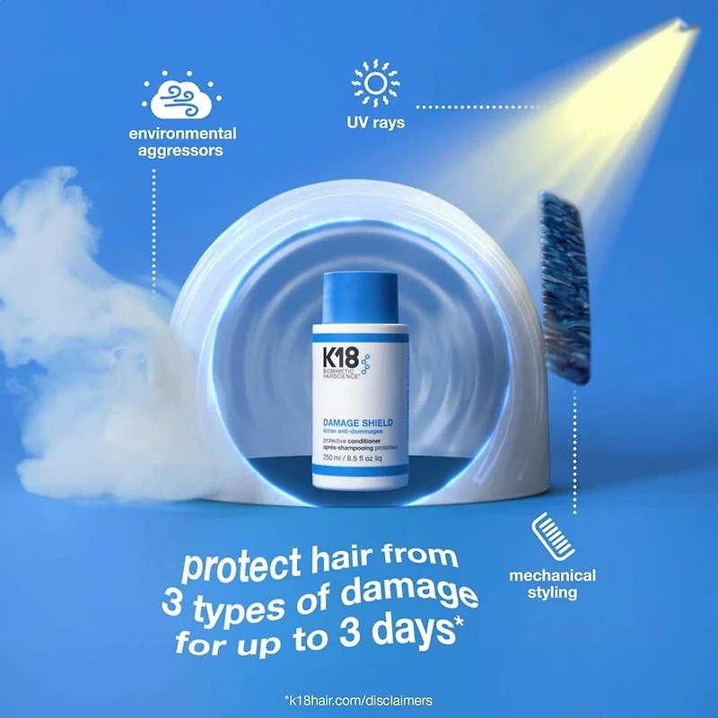 Damage Shield | Après-Shampooing Protecteur Écran Anti-Dommages 250ml (8.5 oz)
