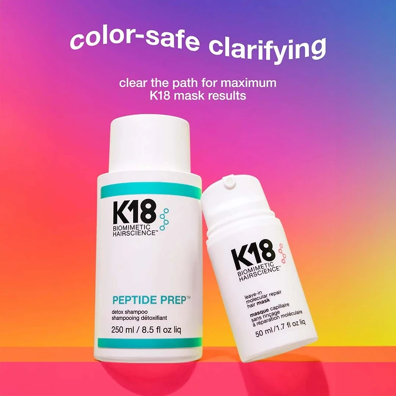 Peptide Prep | Detoxifying Shampoo 250ml (8.5 oz)