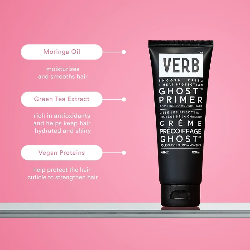 VERB - GHOST | Crème de Coiffage Protection Chaleur / Heat Protection Primmer (120ml/4oz)