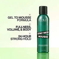 Stay High Mousse | High-Hold Gel to Mousse (147g/5.2oz)