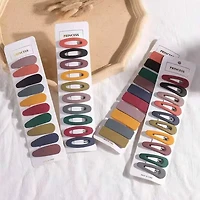 Accessoire Coiffure | Barrettes à Pression – Couleurs Vives pour Maintien des Mèches