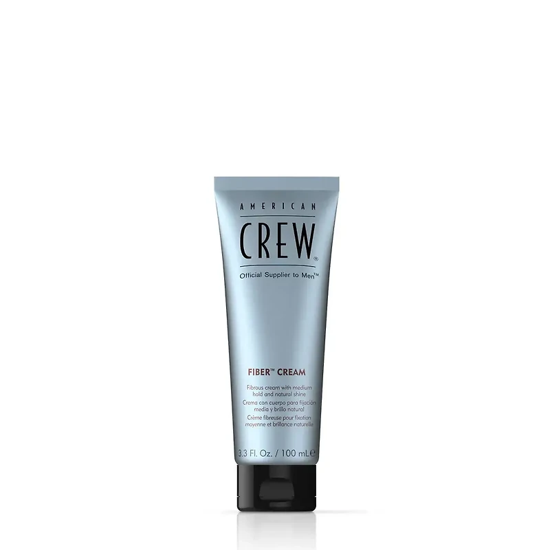 AMERICAN CREW - COIFFANT | FIBER CREAM Medium Hold and Natural Shine / Fixation Moyenne et Brillance Naturelle (100ml/3.3oz)