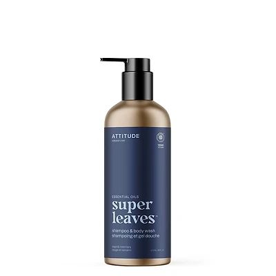 Super Leaves | Shampoo & Body Wash | Sage & Rosemary