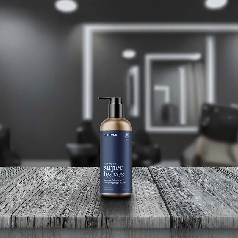 Super Leaves | Shampooing & Gel Douche | Sauge et Romarin