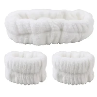 Facial Care Headband and Wristband Set