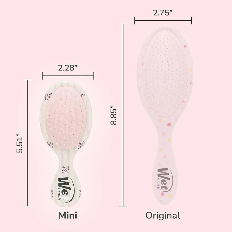 Wet Brush | Mini Detangler Collection Disney | Hello-Minnie | BWR832DISHM