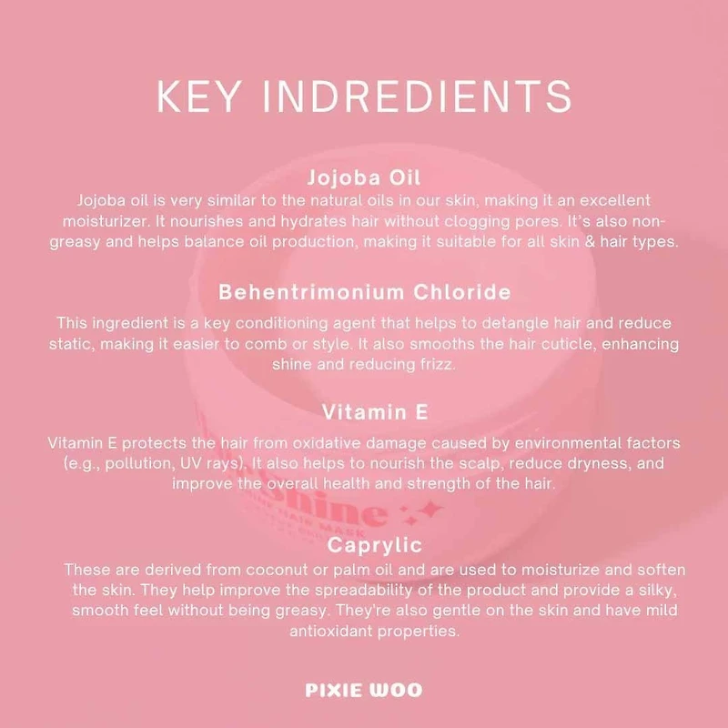 Hair Mask | Extra Shine & Hydratation – nourishes and boosts hair shine (250ml/8oz)