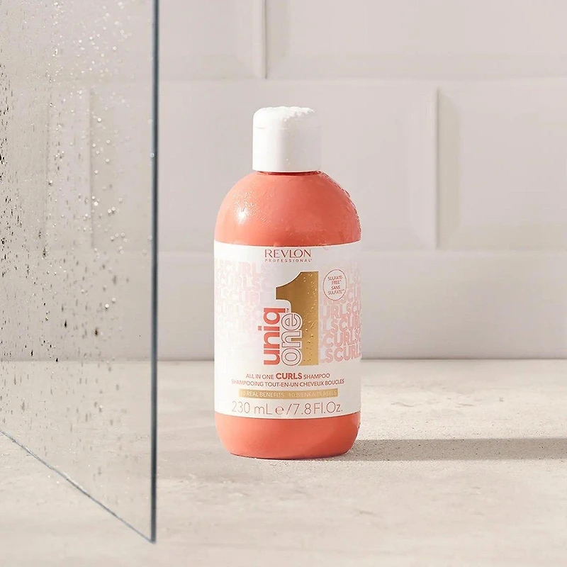 Uniq One Curls | All-In-One Shampoo | Curly Hair – Cleanses, Nourishes, and Defines Curls (230ml/7.8oz)