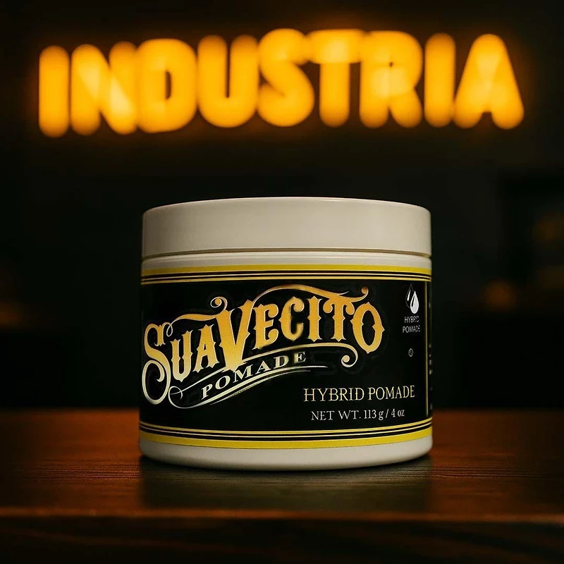 Hybrid Pomade (113 g / 4 oz) – Medium Hold Hybrid Pomade with Natural Finish