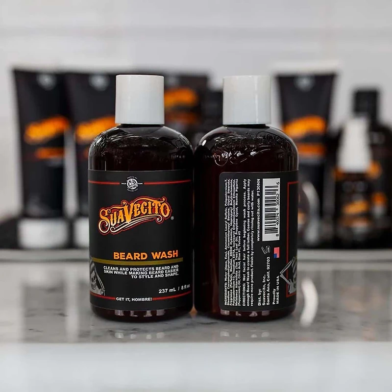 Beard Wash (247 ml / 8 oz) – Gentle Beard Cleanser for Daily Use
