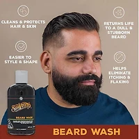 Beard Wash (247 ml / 8 oz) – Gentle Beard Cleanser for Daily Use
