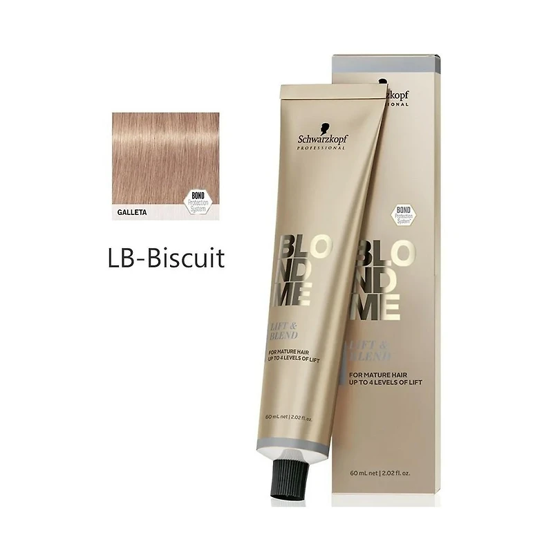 Blondme | Lift & Blend Crème Éclaircissante et Camouflage (60 ml / 2.02 oz) – Éclaircissement Doux pour Cheveux Matures