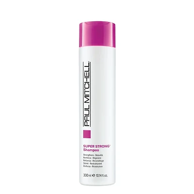***Super Strong | shampoo Strengthens & Rebuilds - Strengthening that helps rebuild damaged hair from within while improving texture and adding shine