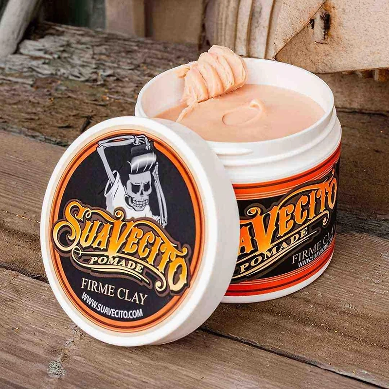 Firme Clay Pomade (4 oz) – Strong Hold Clay Pomade for Structured Looks
