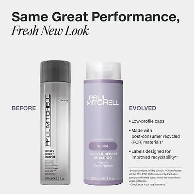PAUL MITCHELL - BLONDE . FOREVER | Shampooing Hydratant et Réparateur / Repair + Deeply Hydrates Shampoo