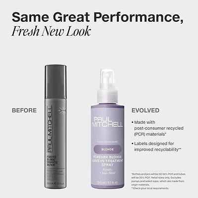 PAUL MITCHELL - BLONDE | FOREVER BLONDE . Spray de Soin Sans Rinçage / Leave-In Treatment Spray (150ml/5.1oz)