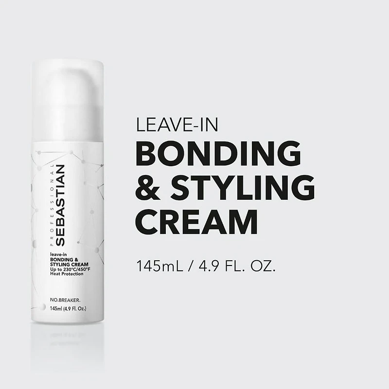 No.Breaker Leave-In Bonding & Styling Cream (145 ml / 4.9 oz) – Crème Coiffante et Liante Sans Rinçage