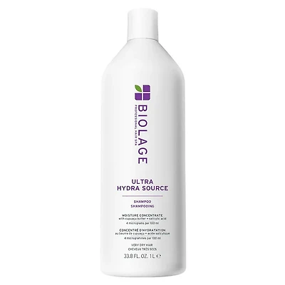 Biolage | Ultra HydraSource Shampooing Concentré d’Hydratation – Nettoyage Doux et Nutrition Intense pour Cheveux Très Secs
