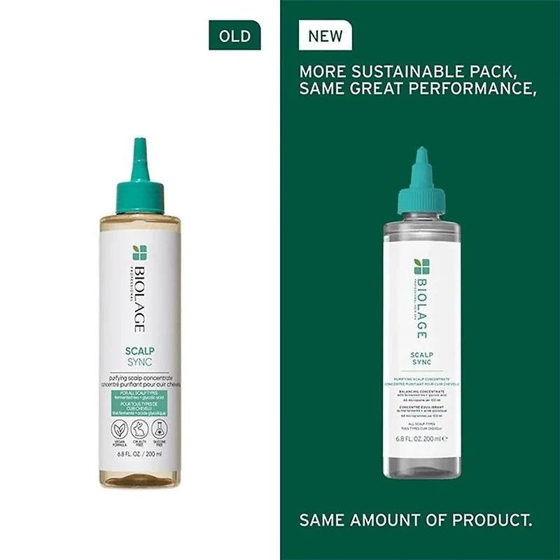Biolage | Scalp Sync | Purifying Scalp Concentrate (200 ml / 6.8 oz) – Pre-Shampoo Detox for Scalp Balance and Clarity