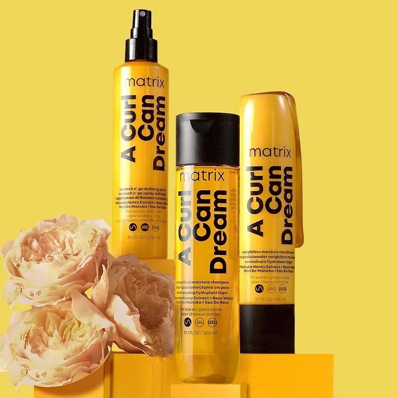 Total Results | A Curl Can Dream | Scrunch'n Go | Defining Spray (250 ml / 8.5 oz) – Lightweight Refreshing Spray to Revive Curls and Coils