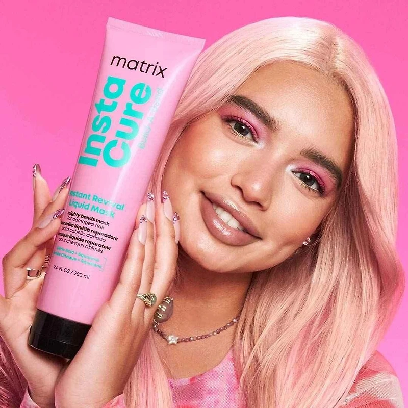 Instacure | Build-A-Bond | Liquid Repair Mask – Lightweight Strengthening for Damaged Hair