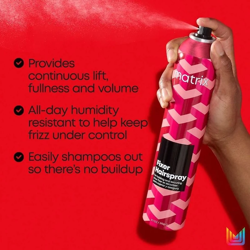 Styling | Fixer Hairspray (315 g / 11.1 oz) – Medium Hold Finishing Spray with Natural Control