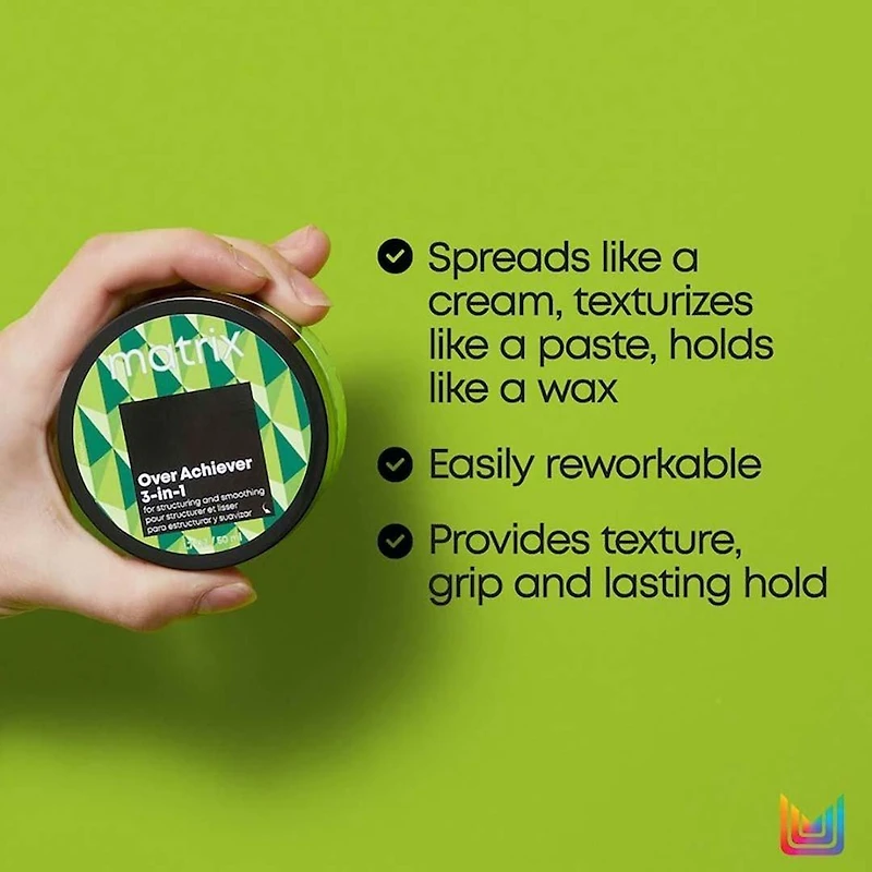 Styling | Over Achiever 3-in-1 (50 ml / 1.7 oz) – Paste, Wax and Cream Hybrid Styler