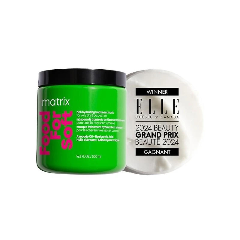 Total Results | Food For Soft | Deep Hydration Treatment Mask – Intense Moisture with Avocado Oil & Hyaluronic Acid