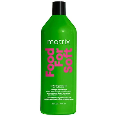 Total Results | Food For Soft Hydrating Shampoo – Gentle Creamy Cleanser with Avocado Oil & Hyaluronic Acid