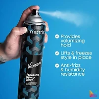 Vavoom | Freezing Spray | Extra Hold (423 g / 14.9 oz) – Professional Finishing Spray with Humidity Resistance