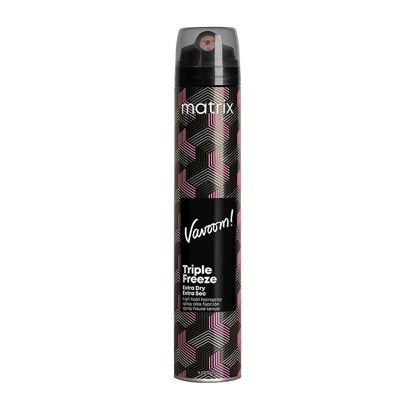 Vavoom | Triple Freeze | Extra-Firm Hold Hairspray (255 g / 9 oz) – Maximum Hold & Humidity Resistance