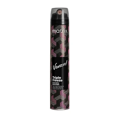 Vavoom | Triple Freeze | Extra-Firm Hold Hairspray (255 g / 9 oz) – Maximum Hold & Humidity Resistance